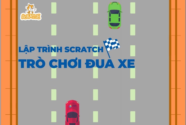 Cách làm game đua xe trên Scratch