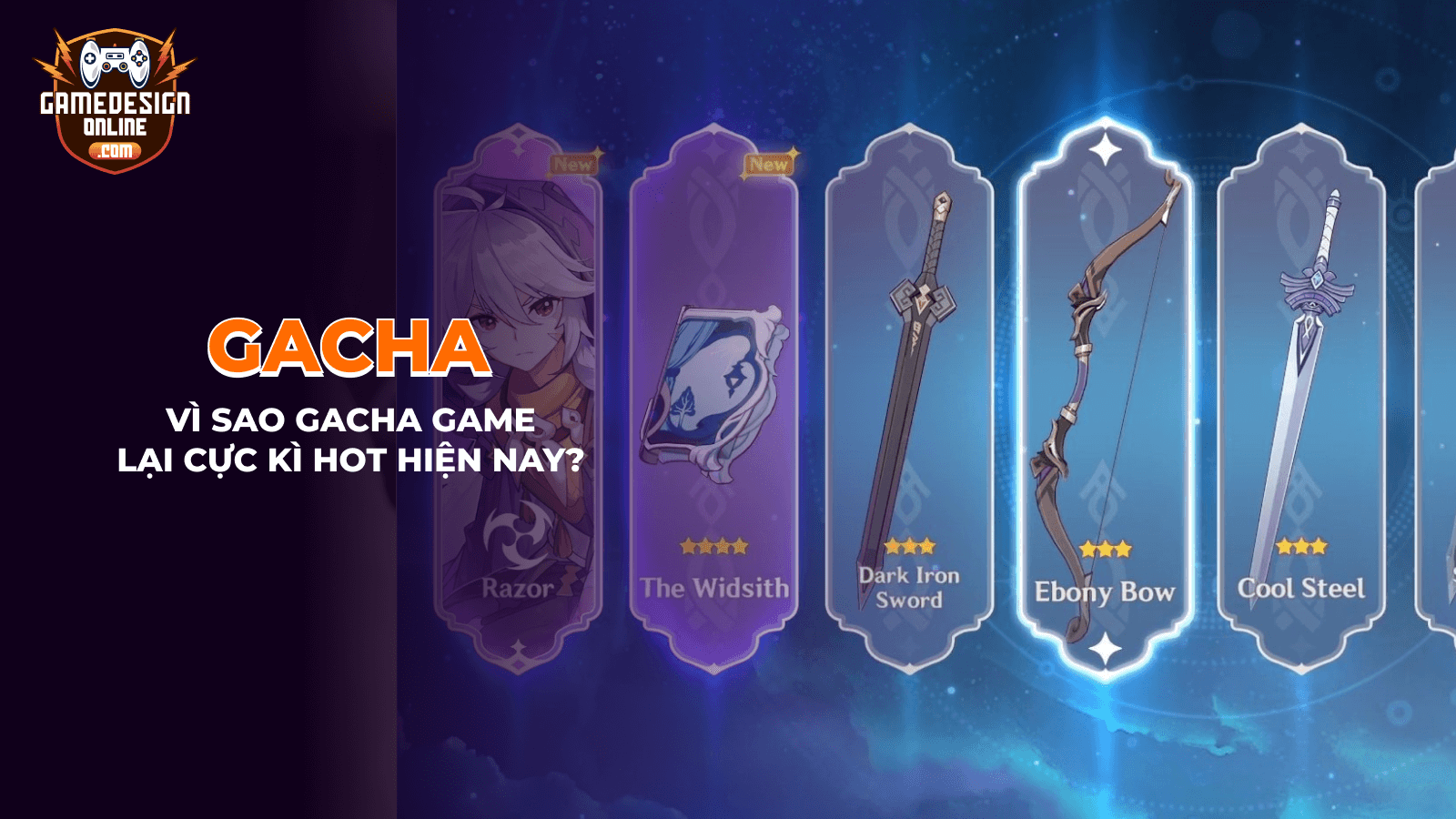 Gacha là gì? Cách thiết kế hệ thống gacha trong game