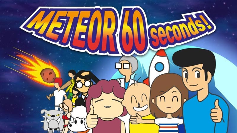 Hãy chọn cách bạn muốn sống trong những giây phút cuối cùng của cuộc đời trong Meteor 60 Seconds!