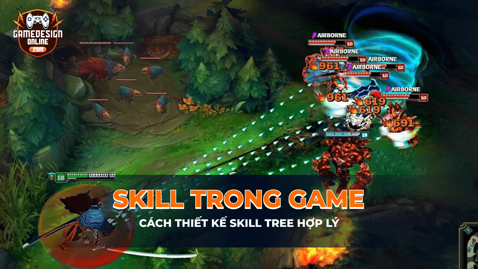 Skill trong game là gì? Cách thiết kế cây kỹ năng (skill tree) trong game