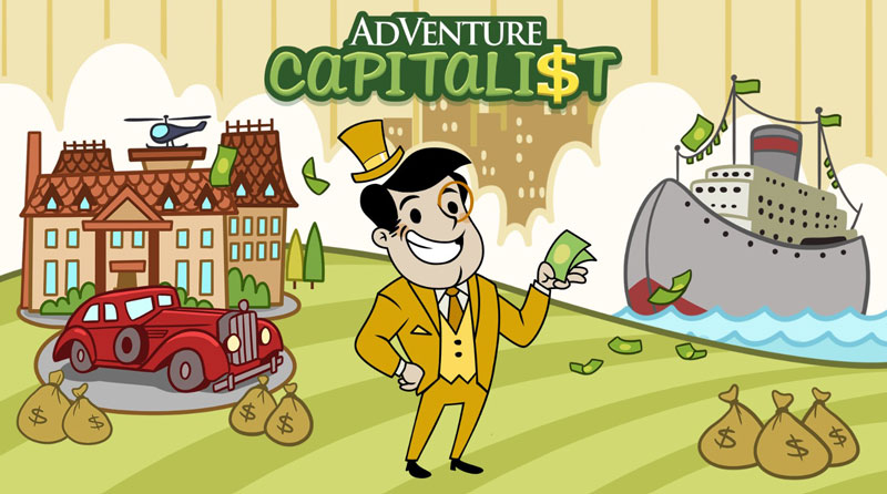 Trong Adventure Capitalist, bạn có thể thuê quản lý để tự động điều hành từng doanh nghiệp, giúp bạn ngồi thảnh thơi và xem tiền đổ về