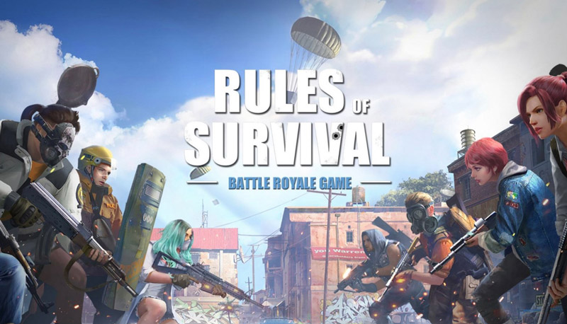 Muốn tồn tại trong game Rules of Survival, người chơi phải thu thập và nâng cấp các vũ khí để chiến đấu