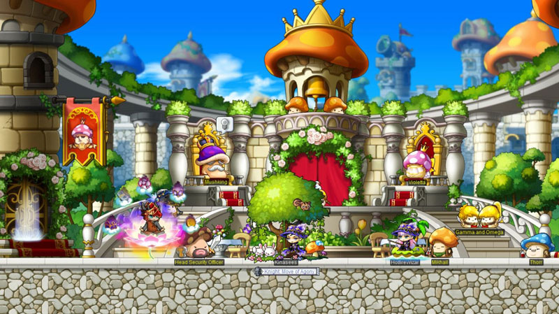 MapleStory thuộc top game online PC, mang đến trải nghiệm nhập vai 2D dễ thương với các nhiệm vụ, săn quái vật và tương tác phong phú trong một thế giới pixel đầy màu sắc.